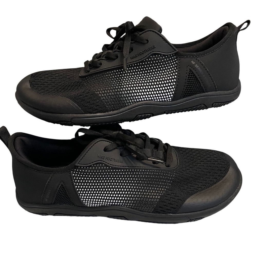 Hike Footwear HF Stride Barefoot Sneaker Black Unisex Men's 9/Women's 11